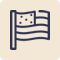 a US flag illustration
